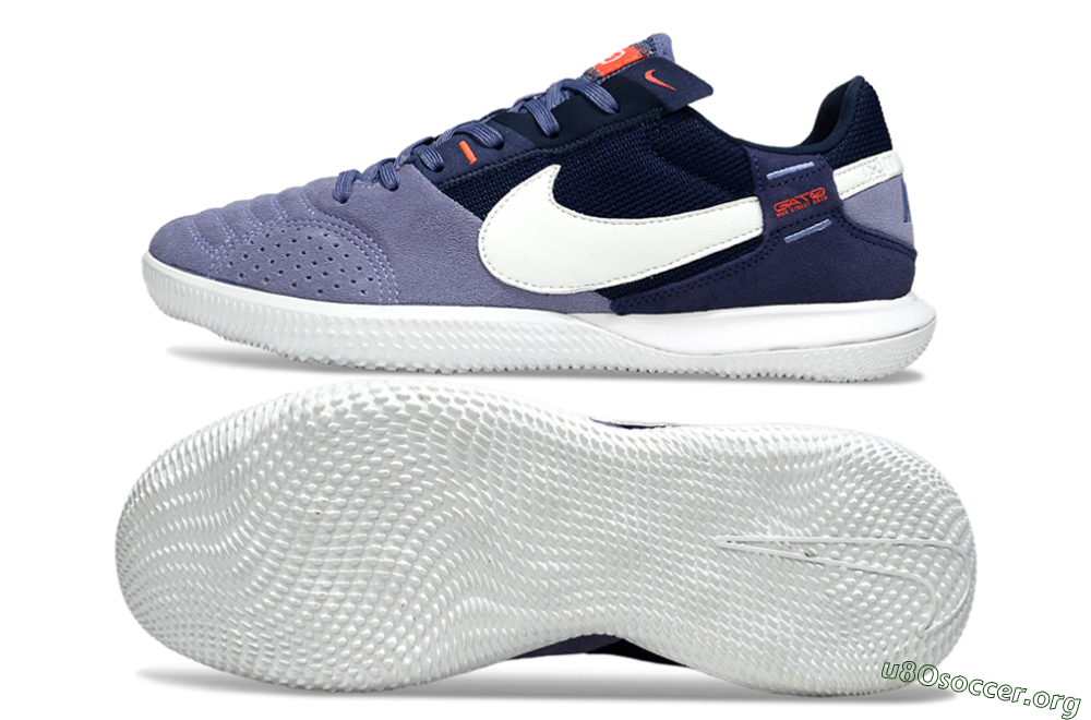Nike Street Gato IC Football Shoes - Purple/Blue/White 1
