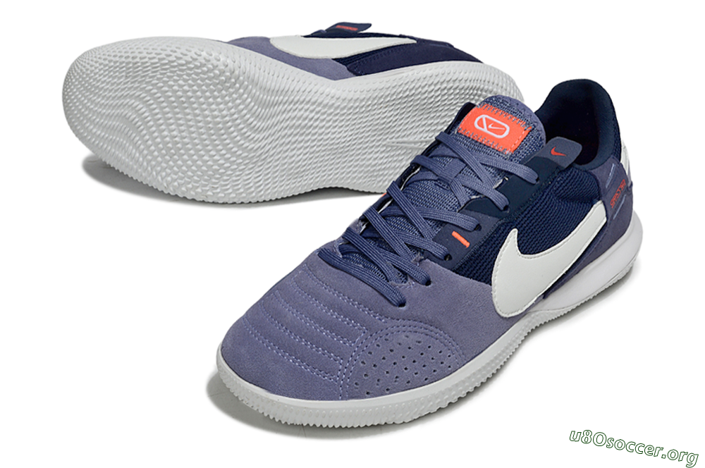 Nike Street Gato IC Football Shoes - Purple/Blue/White 0