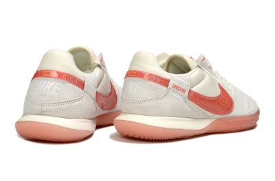 Nike Street Gato IC Football Shoes - Beige/Grey/Red