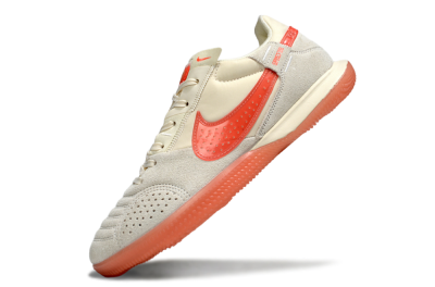Nike Street Gato IC Football Shoes - Beige/Grey/Red