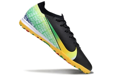 Nike Air Zoom Mercurial Vapor 16 Elite TF Football Shoes - Black/Yellow/Red