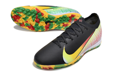 Nike Air Zoom Mercurial Vapor 16 Elite TF Football Shoes - Black/Yellow/Red