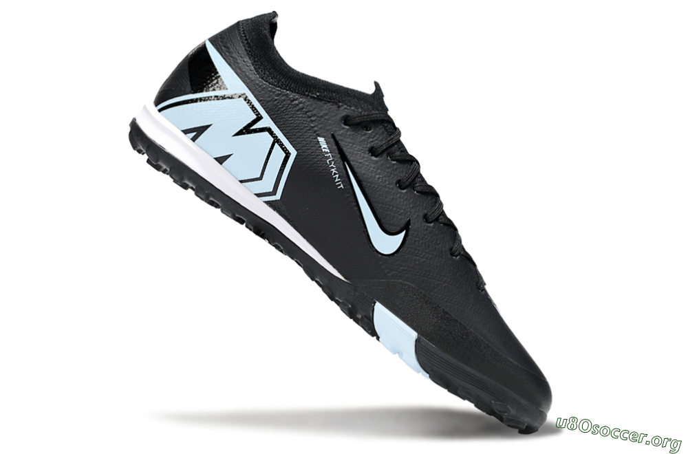 Nike Air Zoom Mercurial Vapor 16 Elite TF Football Shoes - Black/Jade/White 4