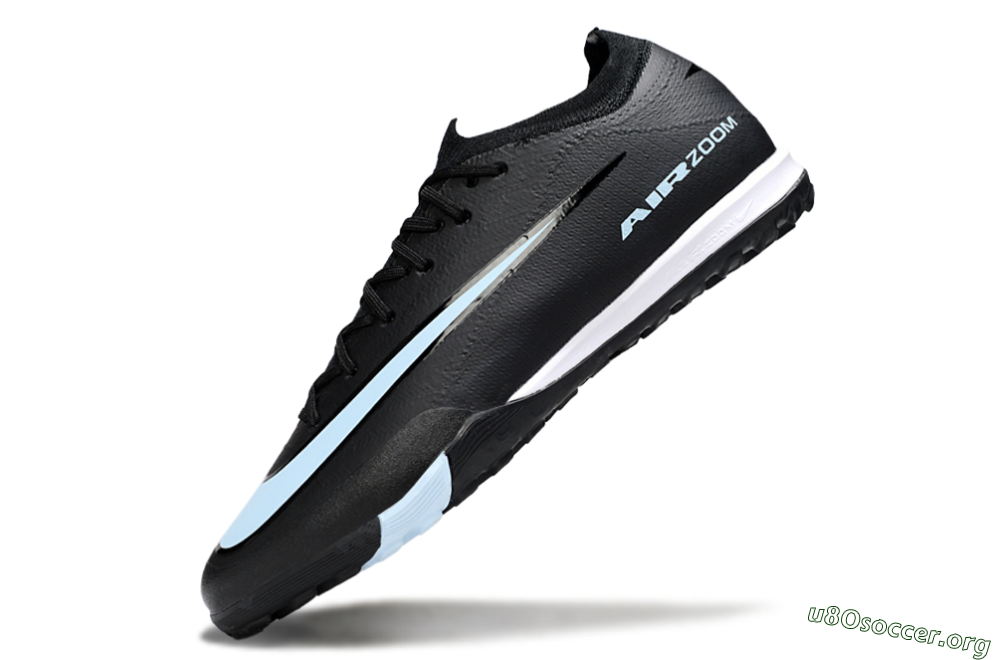 Nike Air Zoom Mercurial Vapor 16 Elite TF Football Shoes - Black/Jade/White 5