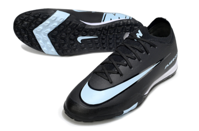 Nike Air Zoom Mercurial Vapor 16 Elite TF Football Shoes - Black/Jade/White