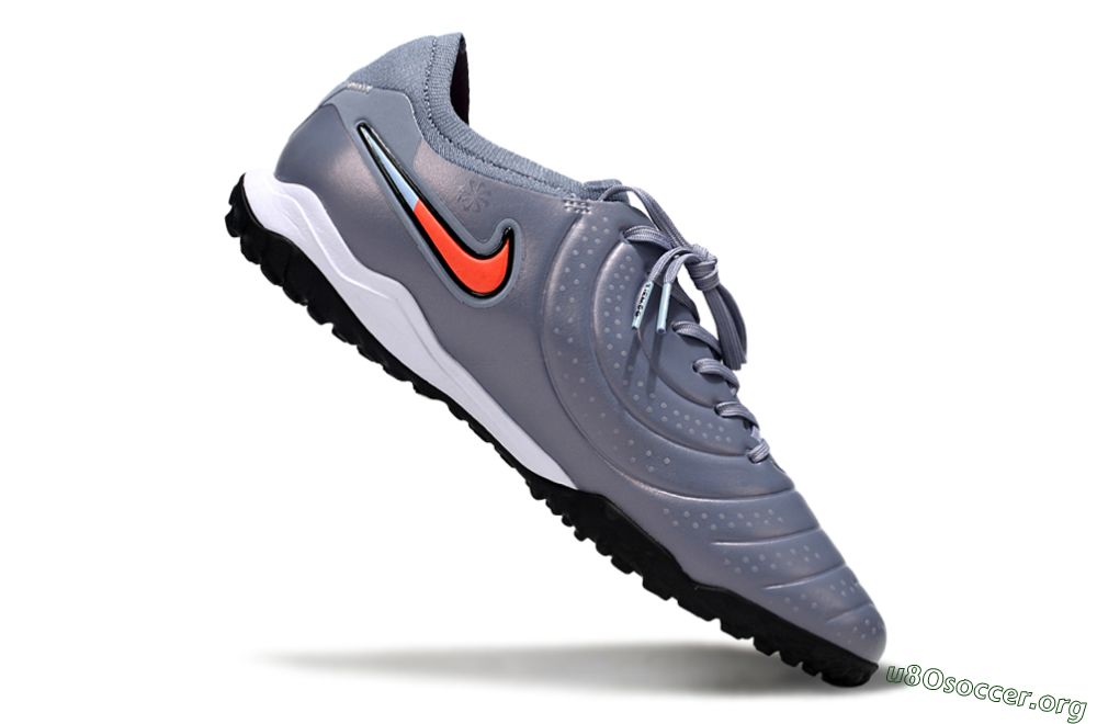 Nike Tiempo Legend 10 Pro TF Football Shoes - Blue/Jade/Red 4