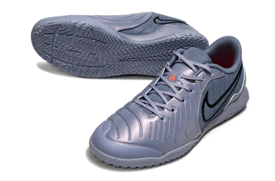 Nike Tiempo Legend 10 Academy IC Football Shoes - Blue/Black/Jade