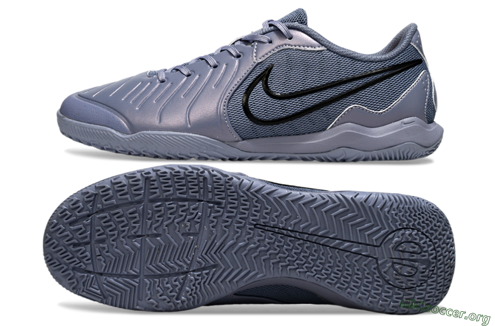 Nike Tiempo Legend 10 Academy IC Football Shoes - Blue/Black/Jade 1