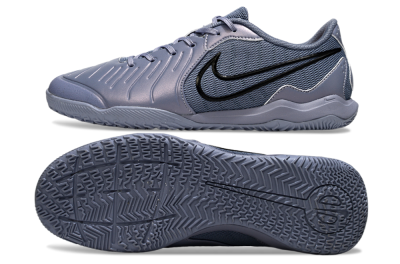 Nike Tiempo Legend 10 Academy IC Football Shoes - Blue/Black/Jade