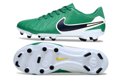 Nike Tiempo Legend 10 Academy FG Football Boots - Green/Blue/Yellow