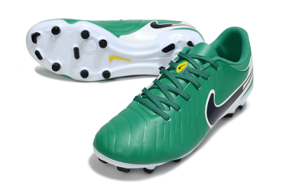 Nike Tiempo Legend 10 Academy FG Football Boots - Green/Blue/Yellow