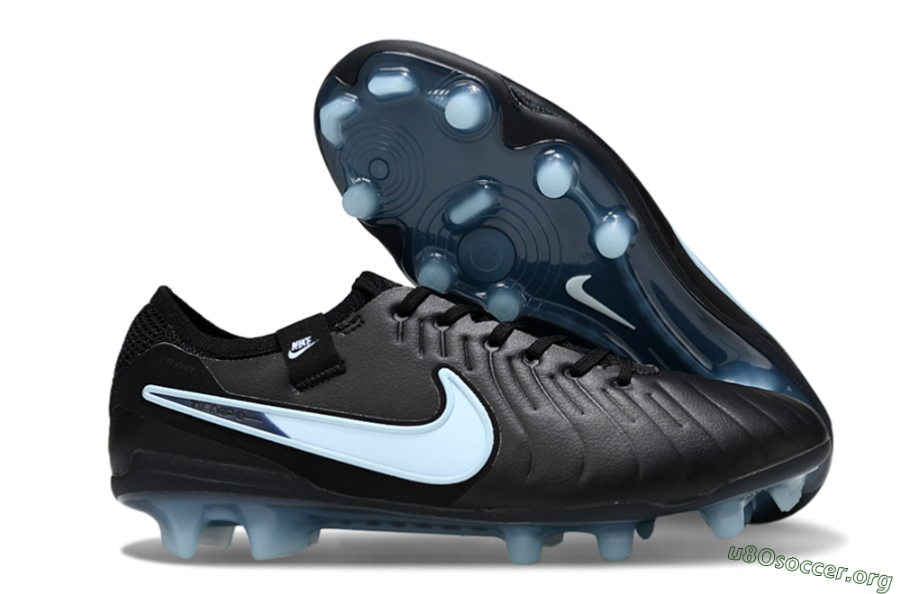 Nike Tiempo Legend 10 Elite FG Football Boots - Black/Jade 2