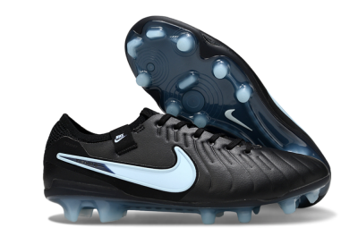 Nike Tiempo Legend 10 Elite FG Football Boots - Black/Jade