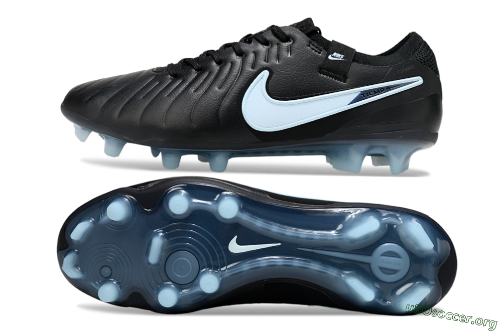 Nike Tiempo Legend 10 Elite FG Football Boots - Black/Jade 1