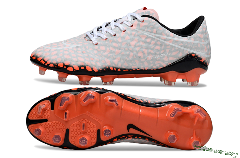 Nike Hypervenom Phantom RGN SE FG Football Boots - Grey/Red/Black 1