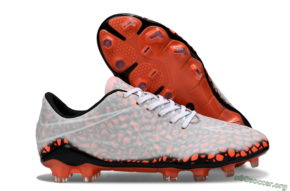Nike Hypervenom Phantom RGN SE FG Football Boots - Grey/Red/Black 2