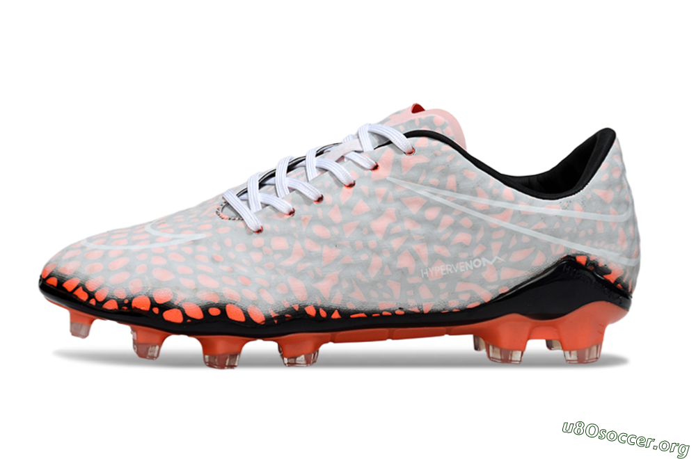 Nike Hypervenom Phantom RGN SE FG Football Boots - Grey/Red/Black 3