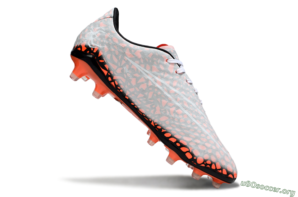 Nike Hypervenom Phantom RGN SE FG Football Boots - Grey/Red/Black 4