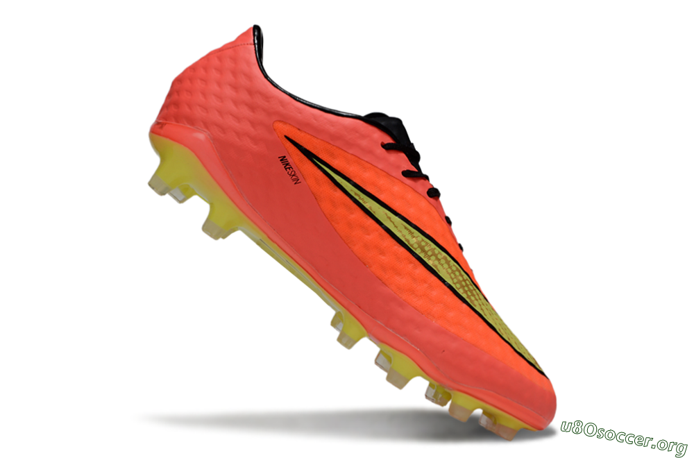 Nike Hypervenom Phantom FG Football Boots - Red/Yellow/Black 4