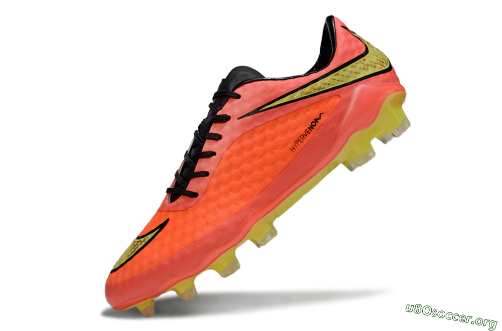 Nike Hypervenom Phantom FG Football Boots - Red/Yellow/Black 5
