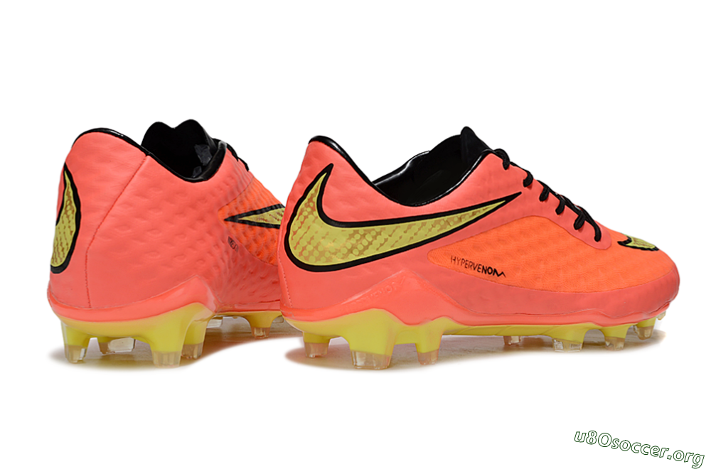 Nike Hypervenom Phantom FG Football Boots - Red/Yellow/Black 6