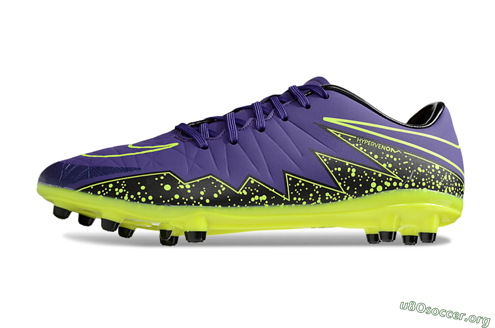 Nike Hypervenom Phantom II FG Football Boots - Blue/Black/Yellow 3