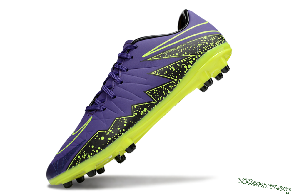 Nike Hypervenom Phantom II FG Football Boots - Blue/Black/Yellow 5