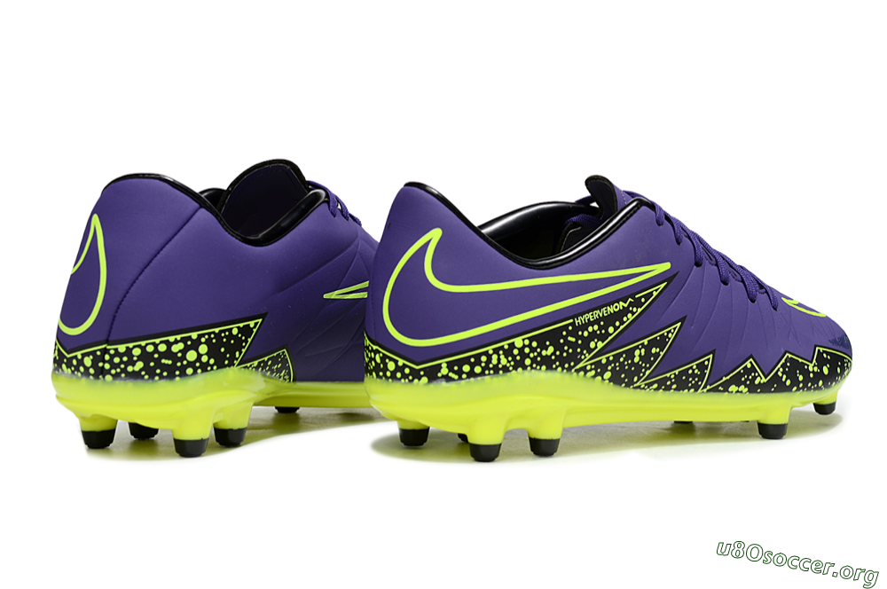 Nike Hypervenom Phantom II FG Football Boots - Blue/Black/Yellow 6