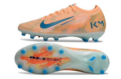Nike Air Zoom Mercurial Vapor 16 Elite AG Football Boots - Pink/Blue/Yellow