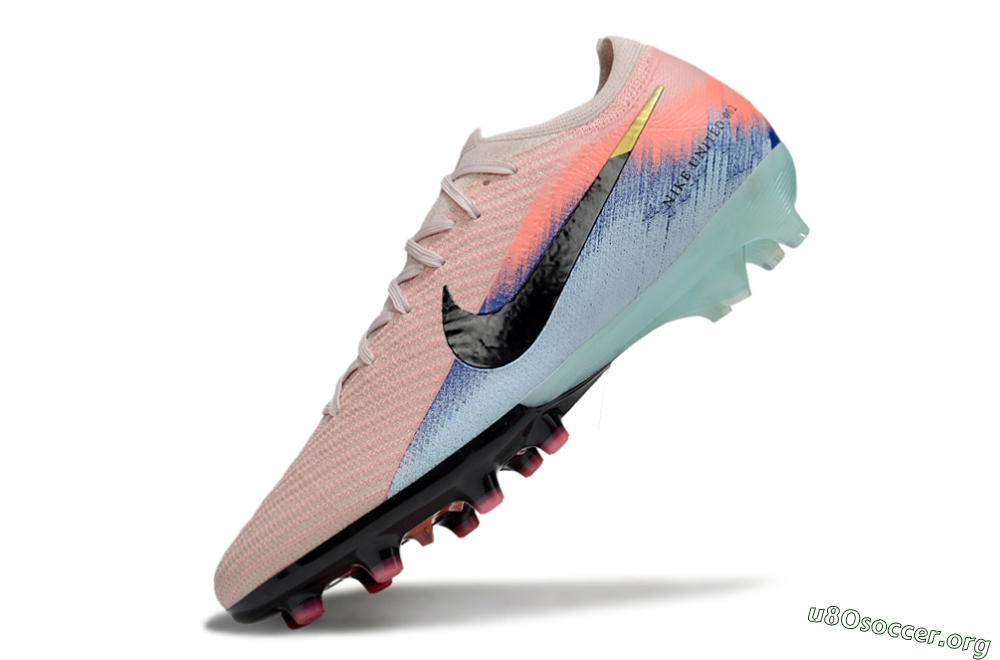 Nike Air Zoom Mercurial Vapor 16 Elite AG Football Boots - Pink/Black/Jade 5