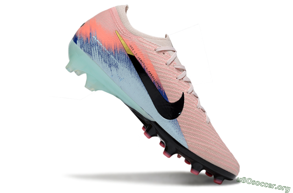 Nike Air Zoom Mercurial Vapor 16 Elite AG Football Boots - Pink/Black/Jade 4
