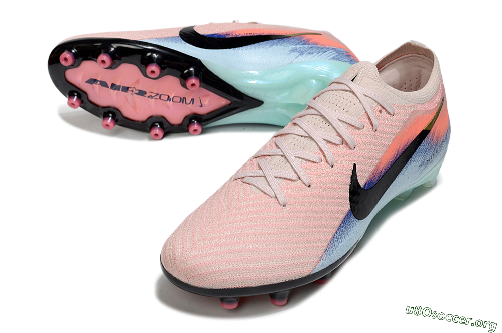 Nike Air Zoom Mercurial Vapor 16 Elite AG Football Boots - Pink/Black/Jade 0