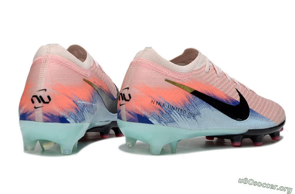 Nike Air Zoom Mercurial Vapor 16 Elite AG Football Boots - Pink/Black/Jade 6