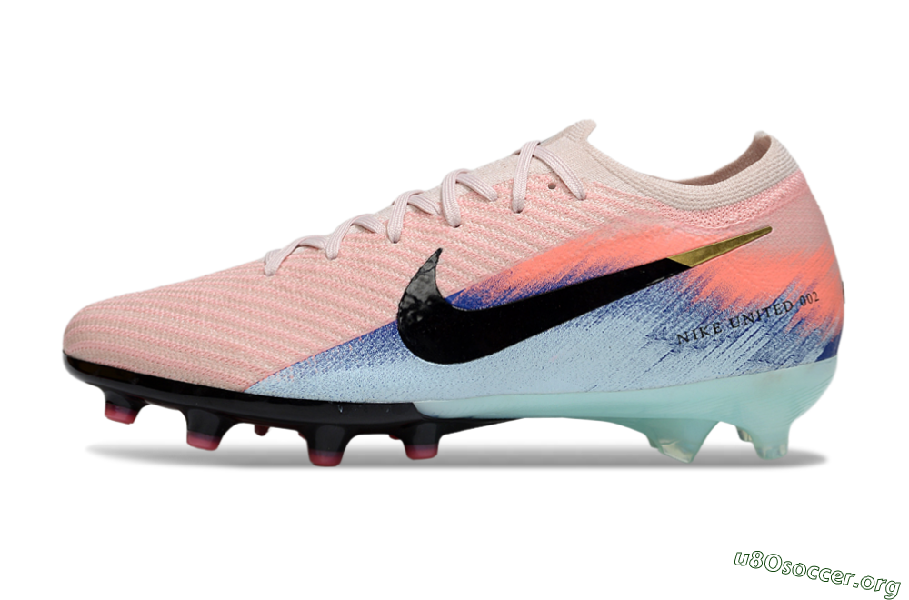 Nike Air Zoom Mercurial Vapor 16 Elite AG Football Boots - Pink/Black/Jade 3