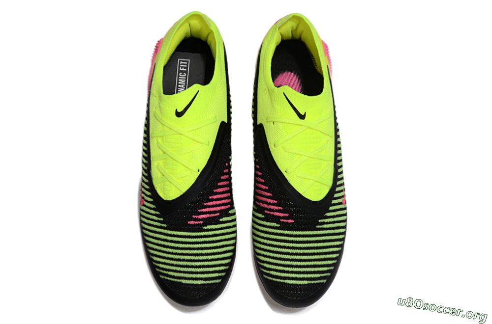 Nike Phantom 6 Elite Low FG Football Boots - Yellow/Black/Pink 0