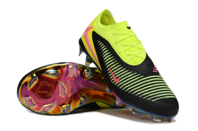 Nike Phantom 6 Elite Low FG Football Boots - Yellow/Black/Pink