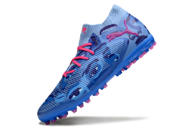 Puma Future 8 Ultimate MG Football Boots - Blue/Pink/Black
