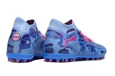 Puma Future 8 Ultimate MG Football Boots - Blue/Pink/Black