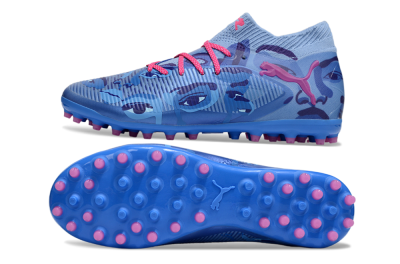 Puma Future 8 Ultimate MG Football Boots - Blue/Pink/Black