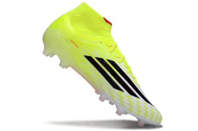 Adidas F50+ Elite Mid FG Football Boots - Yellow/Black/Red