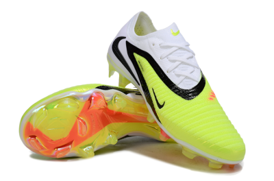 Nike Phantom 6 Elite Low FG Football Boots - Yellow/Black/White