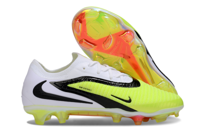 Nike Phantom 6 Elite Low FG Football Boots - Yellow/Black/White