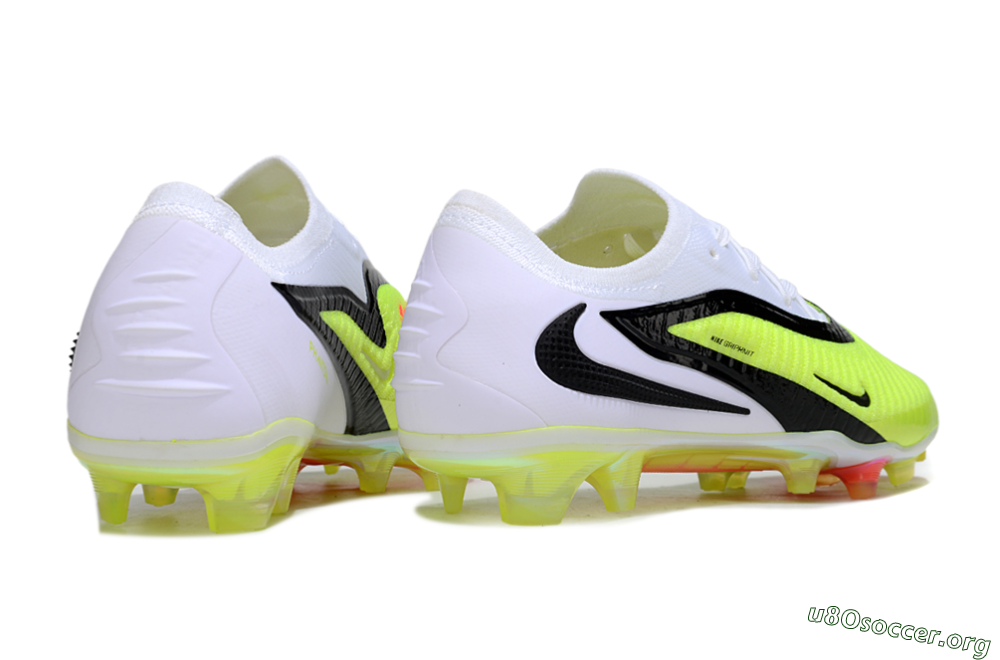 Nike Phantom 6 Elite Low FG Football Boots - Yellow/Black/White 6