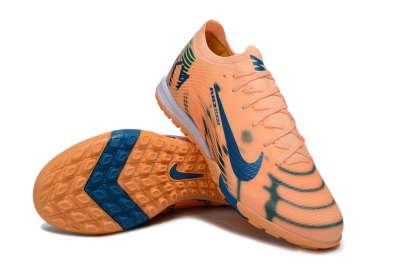 Nike Air Zoom Mercurial Vapor 16 Elite TF Football Shoes - Pink/Blue/Yellow
