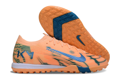 Nike Air Zoom Mercurial Vapor 16 Elite TF Football Shoes - Pink/Blue/Yellow