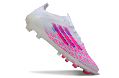 Adidas F50 Pro FG Football Boots - White/Pink/Blue