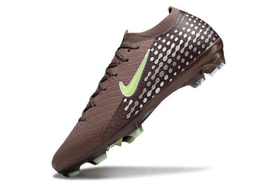Nike Air Zoom Mercurial Vapor 16 Elite FG Football Boots - Brown/Yellow/Silver
