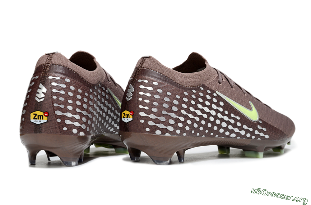 Nike Air Zoom Mercurial Vapor 16 Elite FG Football Boots - Brown/Yellow/Silver 6