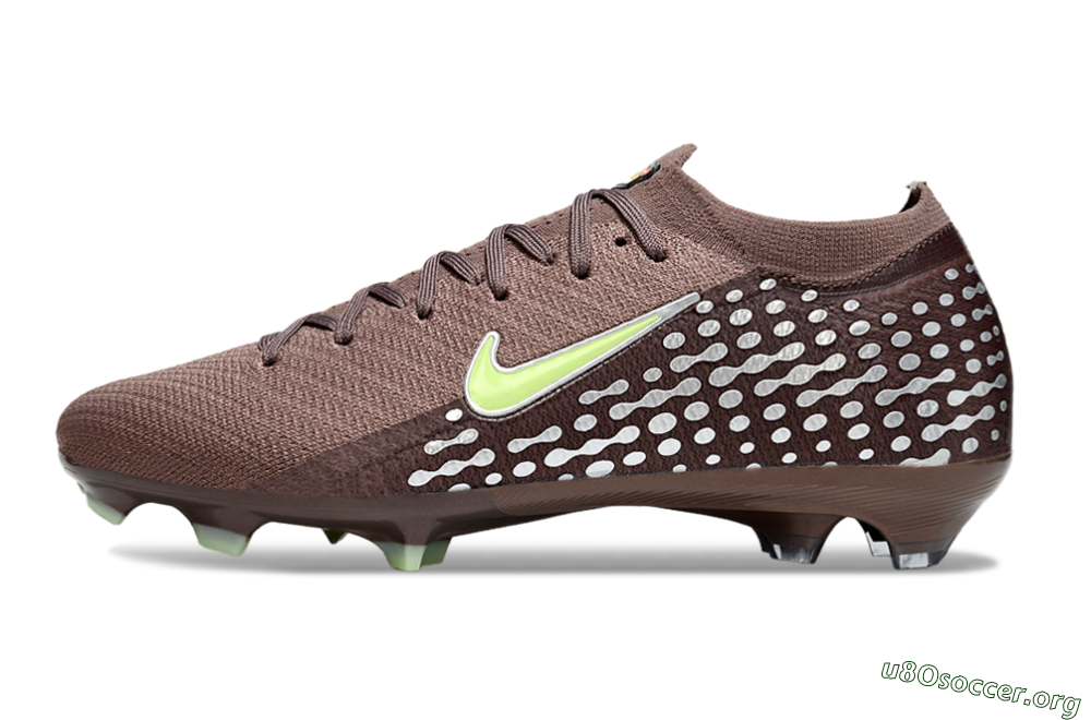 Nike Air Zoom Mercurial Vapor 16 Elite FG Football Boots - Brown/Yellow/Silver 3