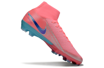 Nike Air Zoom Mercurial Superfly 10 Elite FG Football Boots - Pink/Silver/Blue